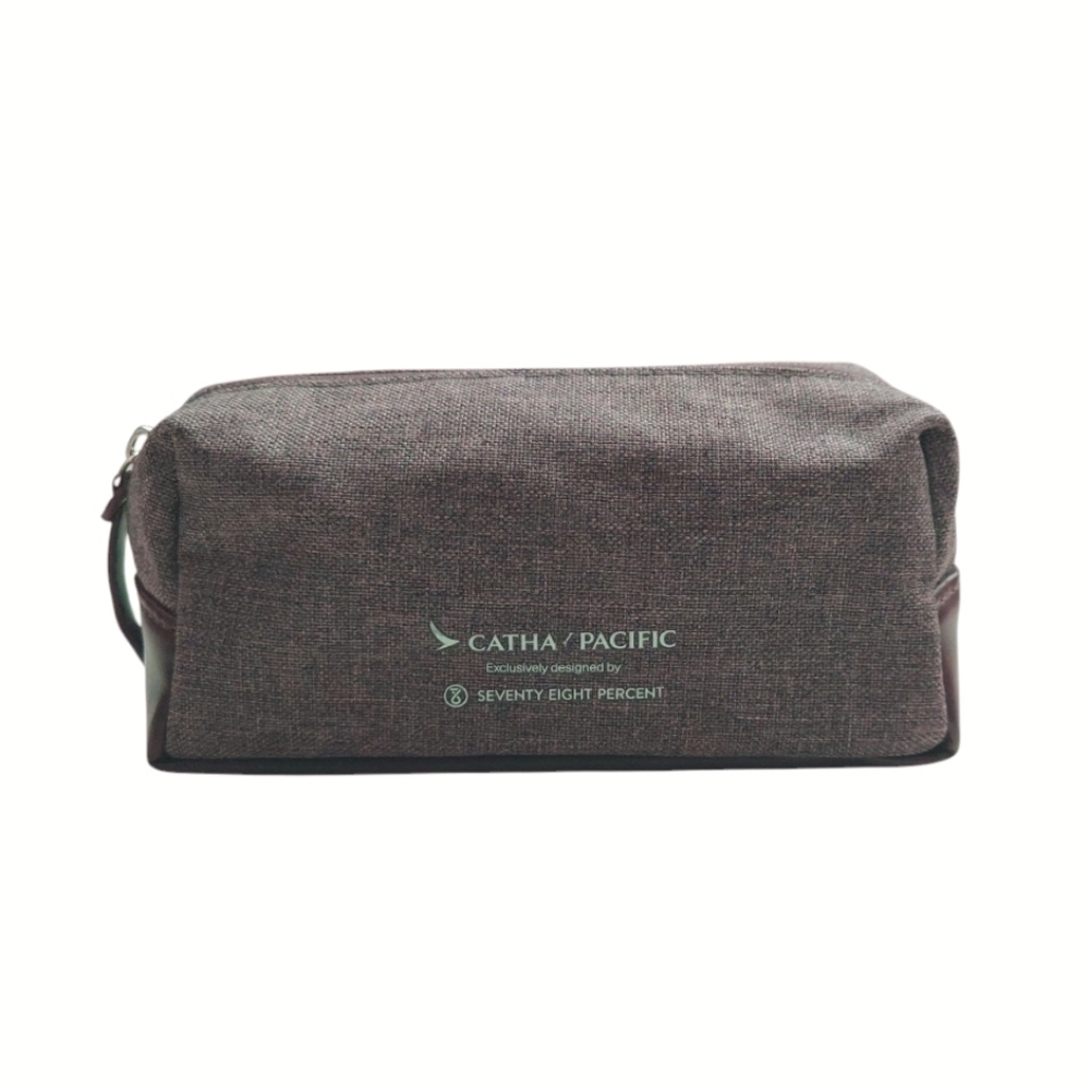 Men's Travel Set Cosmetic Bag Shaving Kit Gym Case Zipper Pouch